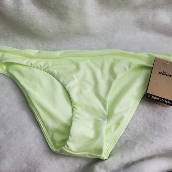 Nike Swim EssentialWomen's Hipster Bikini Bottom Neon Green - Picture 1 of 10